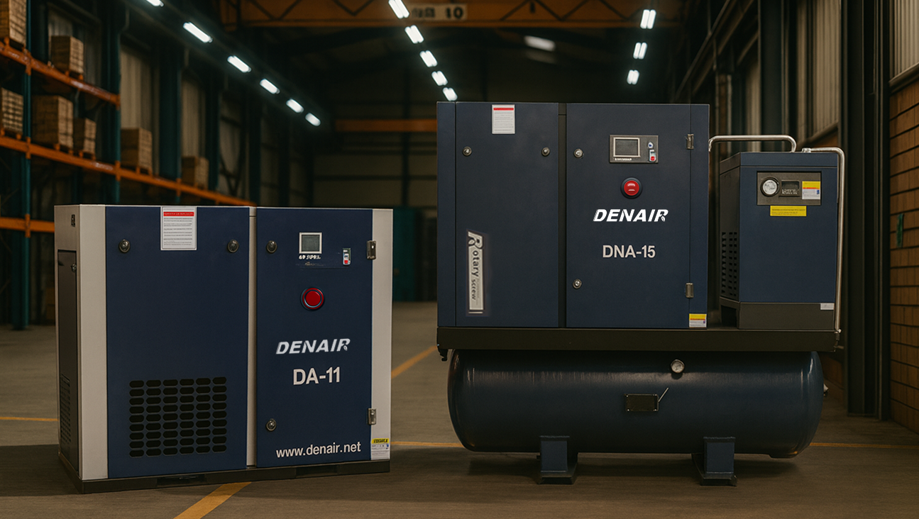Compresores Denair industriales de alta eficiencia